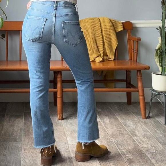Mother The Insider Ankle Fray Jeans (27) - Picture 3 of 8